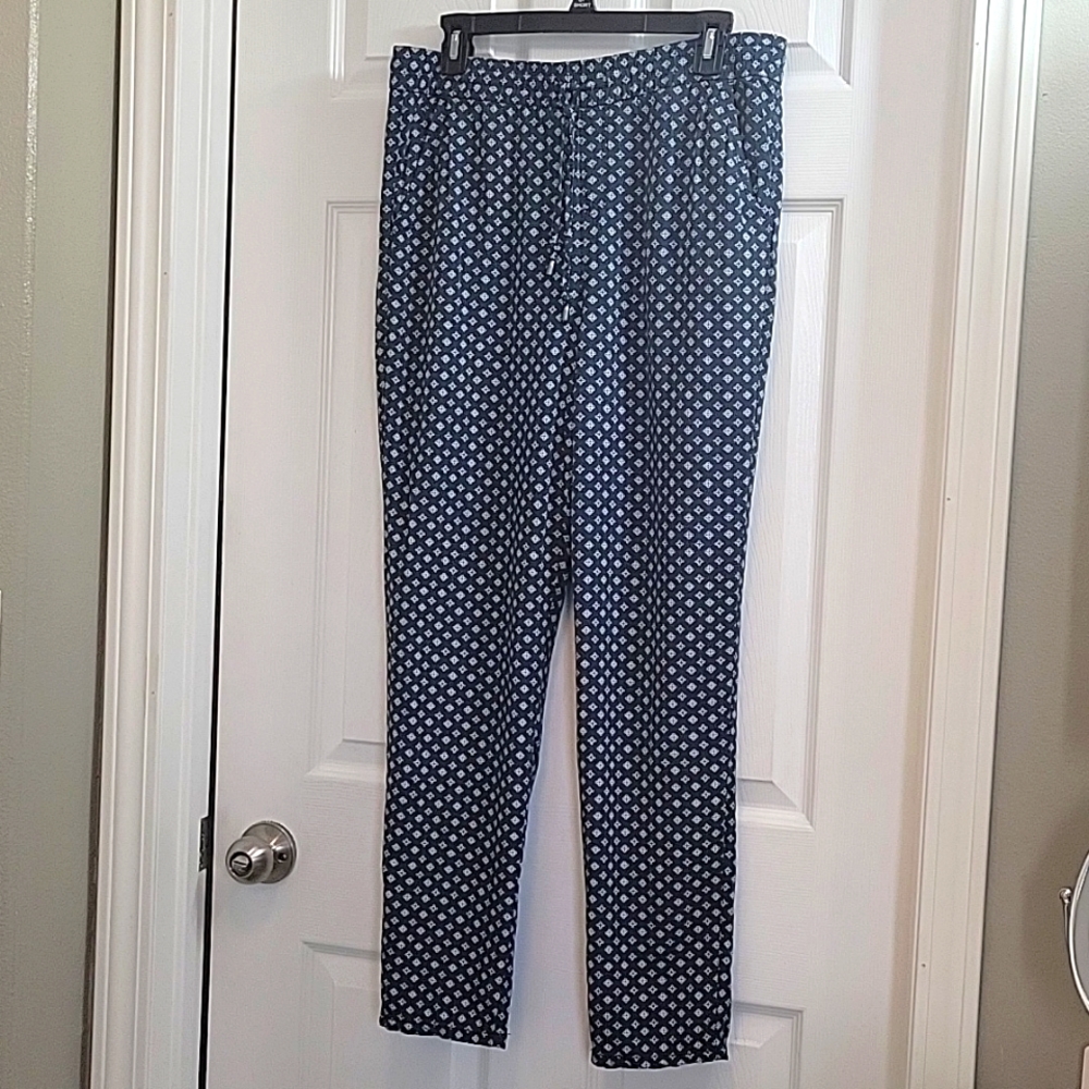 Faded Glory Women's Lounge Pants. Excellent Condition. Size 8-10. Navy Blue.